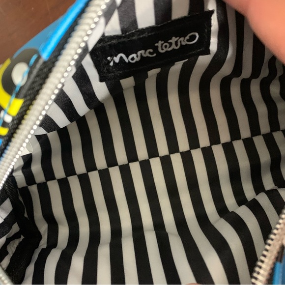 NWOT Marc Tetro Westie New York Makeup Pencil Case - Picture 7 of 7